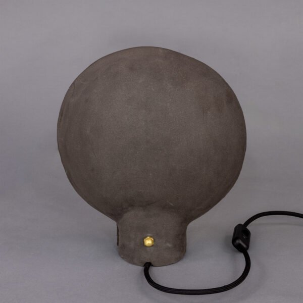 Cagliari Black Clay Ceramic Table Lamp Ceramic Table Lamps Great Lighting UK Ltd