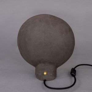 Cagliari Black Clay Ceramic Table Lamp Ceramic Table Lamps Great Lighting UK Ltd