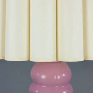 Safi Large Ceramic Table Lamp with Fabric Shade Ceramic Table Lamps Great Lighting UK Ltd