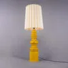 Safi Large Ceramic Table Lamp with Fabric Shade Ceramic Table Lamps Great Lighting UK Ltd