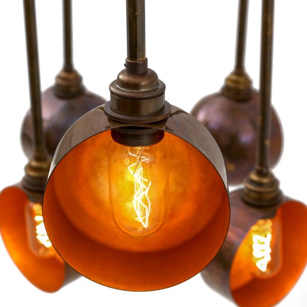 San Jose Eight-Arm Brass Chandelier Large Multi-Light Chandeliers Great Lighting UK Ltd