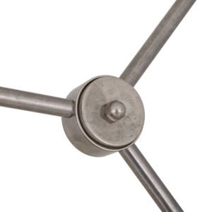 Ottawa Modern Six-Arm Industrial Chandelier Four to Six Arm Pendants Great Lighting UK Ltd