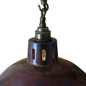 Goiania Three-Arm Industrial Brass Chandelier Four to Six Arm Pendants Great Lighting UK Ltd
