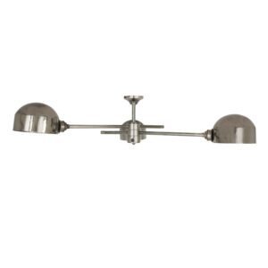 San Jose Vintage Three-Arm Flush Chandelier Kitchen Ceiling Lights Great Lighting UK Ltd