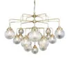 Genoa Prismatic Glass 21-Light Chandelier Large Multi-Light Chandeliers Great Lighting UK Ltd