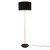 Inch Modern Floor Lamp with Choice of Fabric Shade Floor Lamps Great Lighting UK Ltd