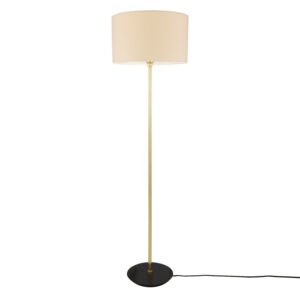 Inch Modern Floor Lamp with Choice of Fabric Shade Floor Lamps Great Lighting UK Ltd