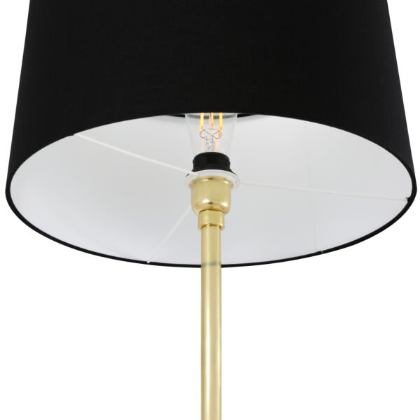 Inch Modern Floor Lamp with Choice of Fabric Shade Floor Lamps Great Lighting UK Ltd