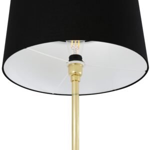 Inch Modern Floor Lamp with Choice of Fabric Shade Floor Lamps Great Lighting UK Ltd