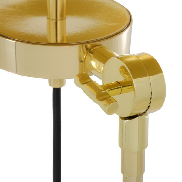 Erill Contemporary Tripod Floor Lamp with Choice of Fabric Shade Floor Lamps Great Lighting UK Ltd