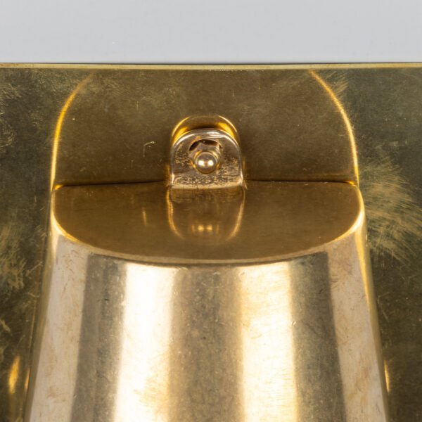 Wade Outdoor IP54 Brass Spotlight with Back Plate Brass Outdoor Lights Great Lighting UK Ltd