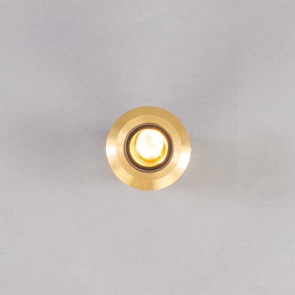 Bello Brass IP65 Outdoor Ground Spotlight Brass Outdoor Lights Great Lighting UK Ltd