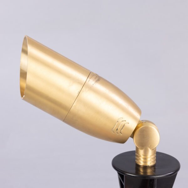 Bokaro Outdoor IP65 Ground Spike Light Brass Outdoor Lights Great Lighting UK Ltd