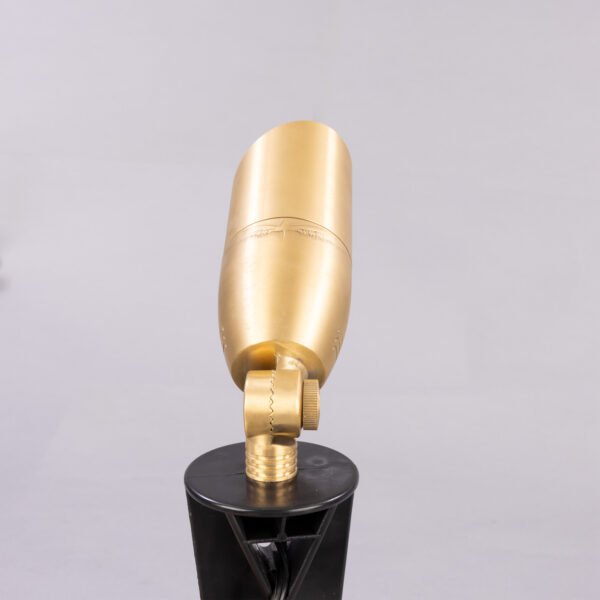 Bokaro Outdoor IP65 Ground Spike Light Brass Outdoor Lights Great Lighting UK Ltd