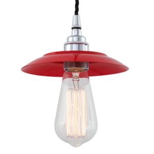 Reznor Pendant Light in a Choice of Colours Small Pendant Lights Great Lighting UK Ltd