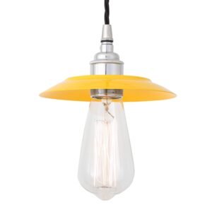 Reznor Pendant Light in a Choice of Colours Small Pendant Lights Great Lighting UK Ltd