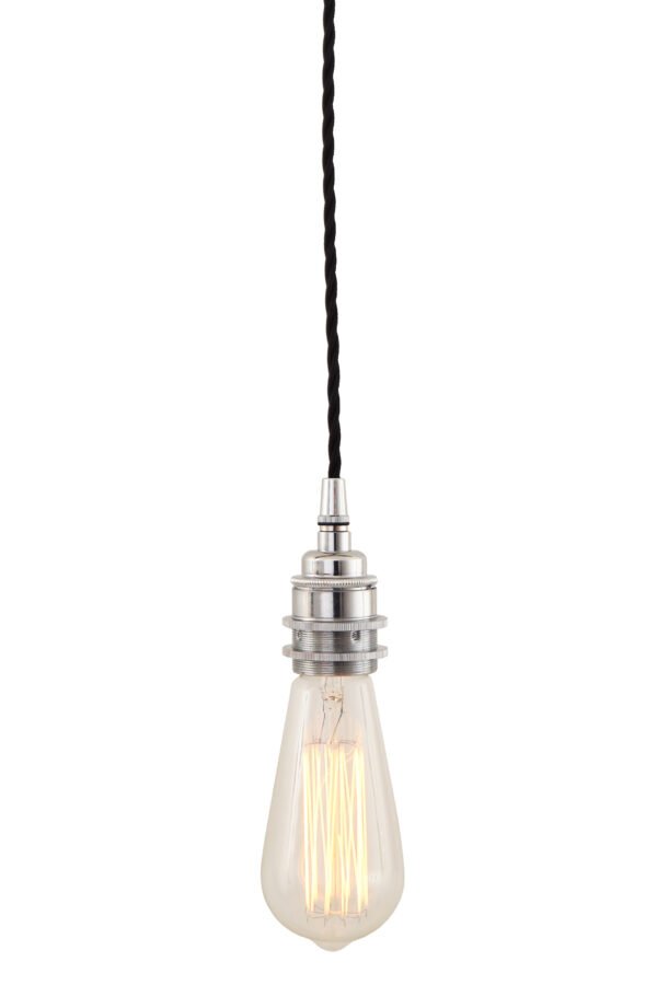 Lome Vintage Bare Bulb Pendant Light Modern Single Pendants Great Lighting UK Ltd