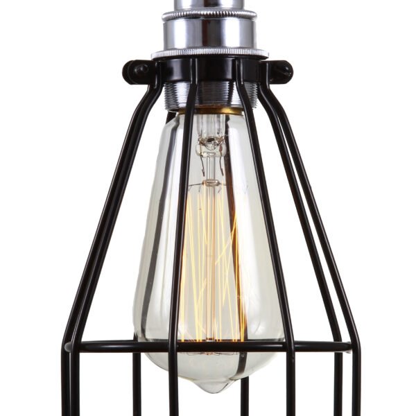 Raze Cage Pendant Light Industrial Caged Pendants Great Lighting UK Ltd