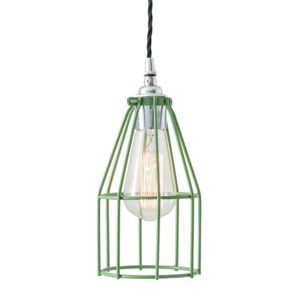 Raze Cage Pendant Light Industrial Caged Pendants Great Lighting UK Ltd