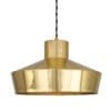 Elegance 32cm Modern Brass Pendant Light Brass and Moroccan Pendants Great Lighting UK Ltd