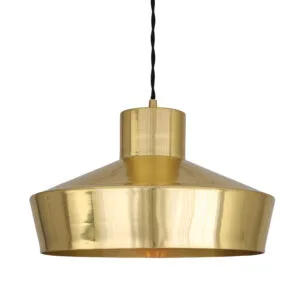 Elegance 32cm Modern Brass Pendant Light Brass and Moroccan Pendants Great Lighting UK Ltd