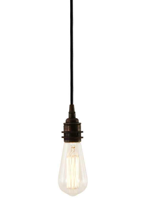 Dili Vintage Bare Bulb Pendant Light Modern Single Pendants Great Lighting UK Ltd