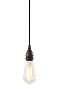 Dili Vintage Bare Bulb Pendant Light Modern Single Pendants Great Lighting UK Ltd