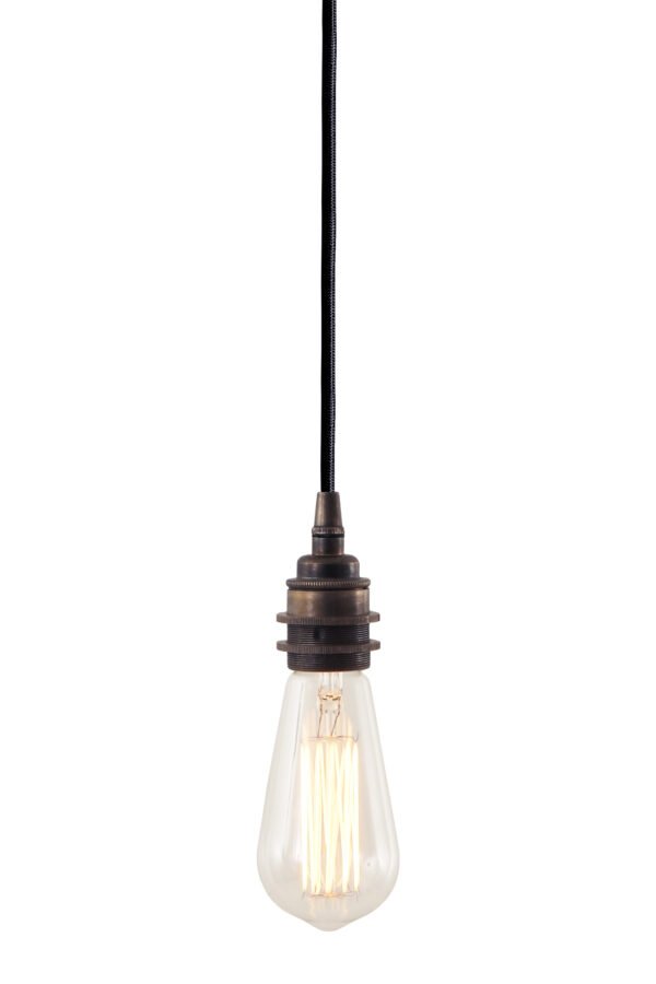 Dili Vintage Bare Bulb Pendant Light Modern Single Pendants Great Lighting UK Ltd