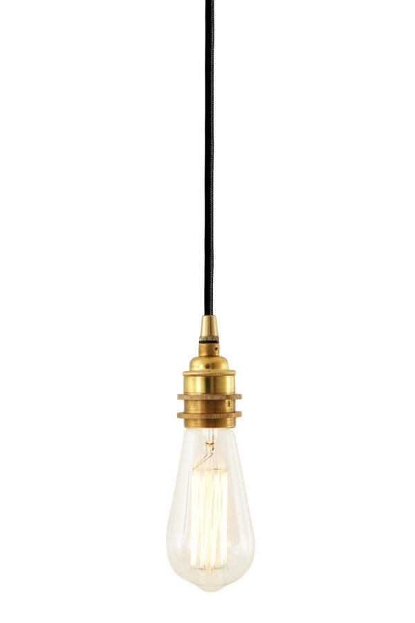 Dili Vintage Bare Bulb Pendant Light Modern Single Pendants Great Lighting UK Ltd