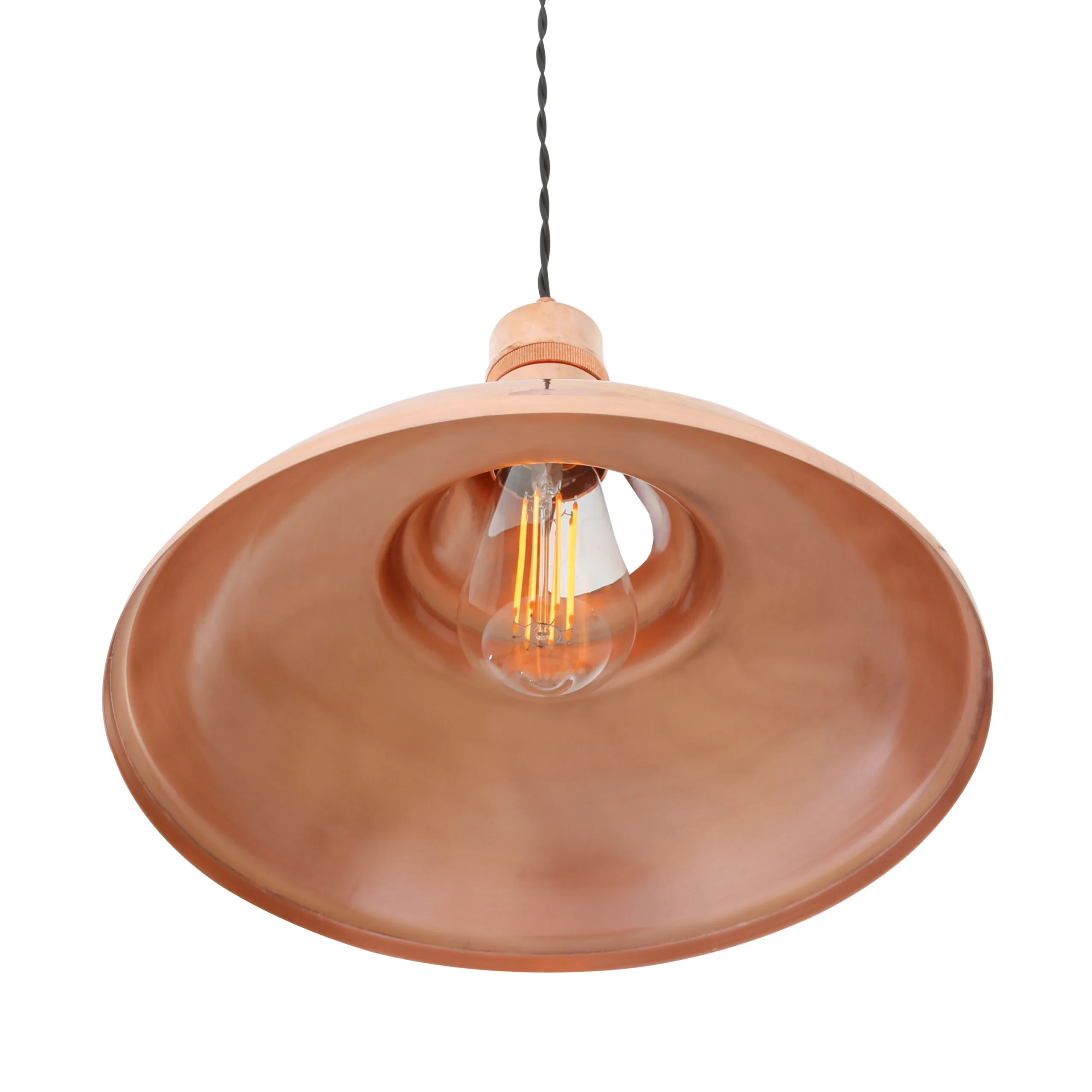 Minsk Copper Pendant Light Industrial Pendant Lights Great Lighting UK Ltd