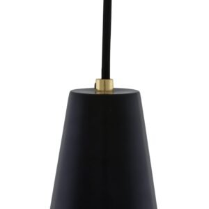 Malabo Polished Brass And Matt Black Pendant Brass and Moroccan Pendants Great Lighting UK Ltd