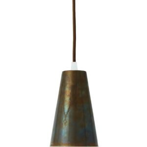 Malabo White And Antique Brass Pendant Brass and Moroccan Pendants Great Lighting UK Ltd