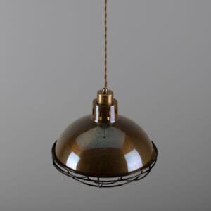 Chester Cage Lamp Pendant Light Industrial Cage Lights Great Lighting UK Ltd