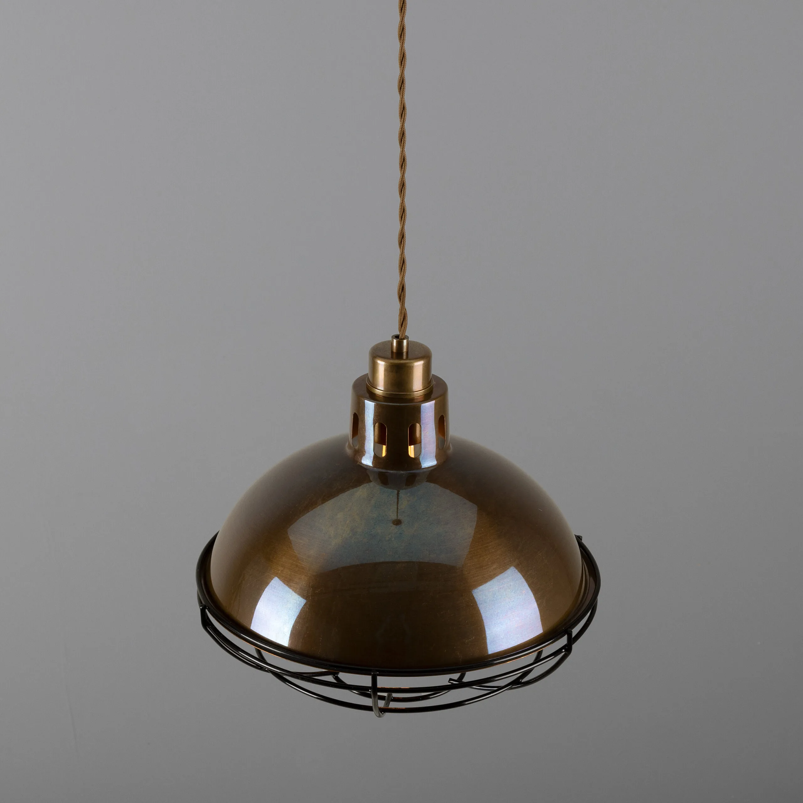 Chester Cage Lamp Pendant Light Industrial Cage Lights Great Lighting UK Ltd