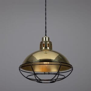 Chester Cage Lamp Pendant Light Industrial Cage Lights Great Lighting UK Ltd