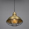 Chester Cage Lamp Pendant Light Brass and Moroccan Pendants Great Lighting UK Ltd