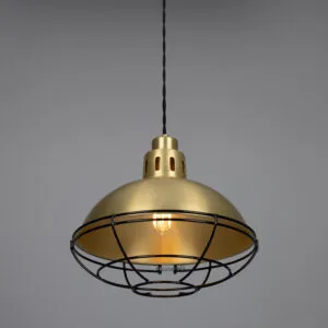 Chester Cage Lamp Pendant Light Industrial Cage Lights Great Lighting UK Ltd
