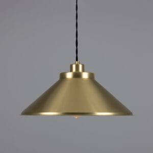 Rio Vintage Brass Pendant Light Industrial Pendant Lights Great Lighting UK Ltd