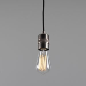 Devon Minimalist Brass Pendant Light Industrial Pendant Lights Great Lighting UK Ltd