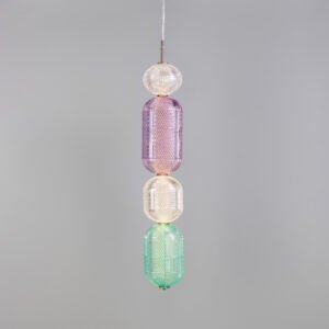 Ashford Large Colourful Pendant Light Holophane Pendants Great Lighting UK Ltd