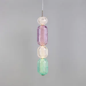 Ashford Large Colourful Pendant Light Ceramic Pendant Lighting Great Lighting UK Ltd