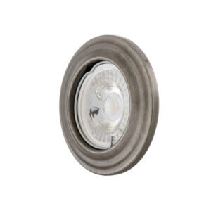 Lefkosia Circular Brass Recessed Spotlight 8cm Wall & Ceiling Spotlights Great Lighting UK Ltd