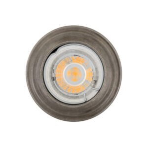 Lefkosia Circular Brass Recessed Spotlight 8cm Wall & Ceiling Spotlights Great Lighting UK Ltd
