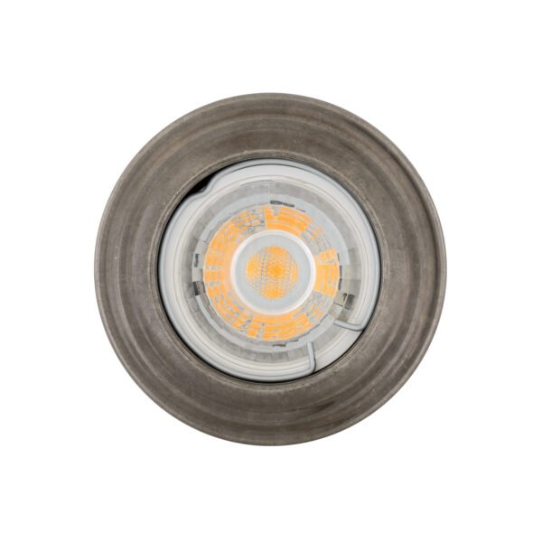 Lefkosia Circular Brass Recessed Spotlight 8cm Wall & Ceiling Spotlights Great Lighting UK Ltd