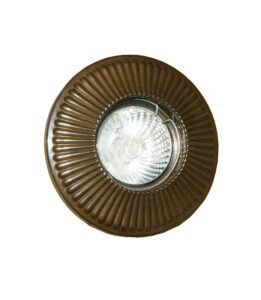 Penh Recessed Decorative Brass Spotlight 8cm IP20 Wall & Ceiling Spotlights Great Lighting UK Ltd