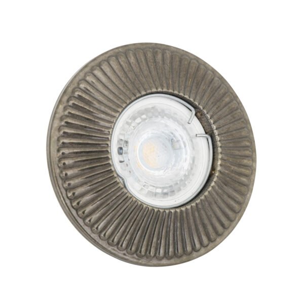 Penh Recessed Decorative Brass Spotlight 8cm IP20 Wall & Ceiling Spotlights Great Lighting UK Ltd