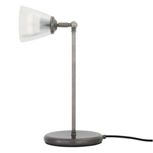 Gadar Industrial Prismatic Glass Table Lamp Table Lamps Great Lighting UK Ltd
