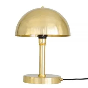 Turku Modern Brass Dome Table Lamp Brass Table Lamps Great Lighting UK Ltd