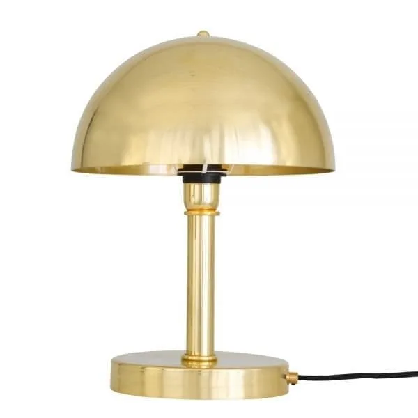 Turku Modern Brass Dome Table Lamp Brass Table Lamps Great Lighting UK Ltd