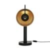 Orebro Brass Dish Pillar Table Lamp Table Lamps Great Lighting UK Ltd